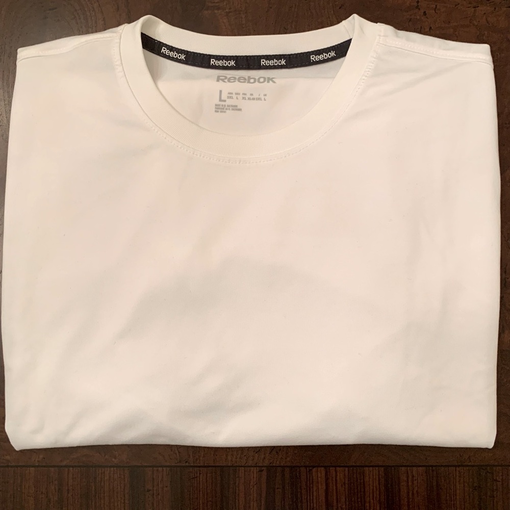 Reebok SpeedWick White T-Shirt Men’s (Size Large)